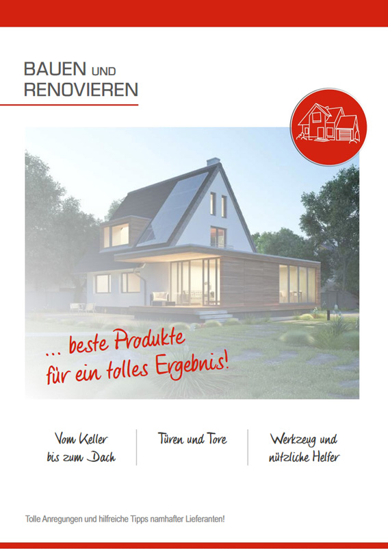 Cover Bauen und Renovieren Katalog 2020/2021